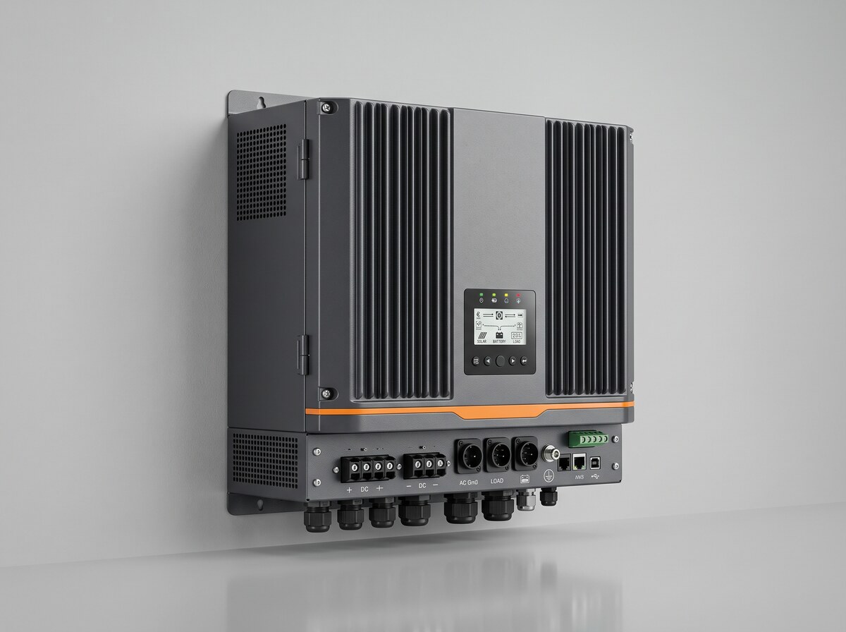 Three-Phase Hybrid Solar Inverter, 12 kW