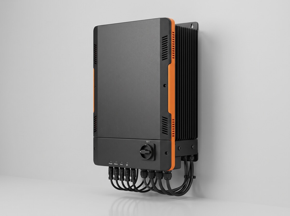 Three-Phase Grid-Tied Solar Inverter, 15 kW
