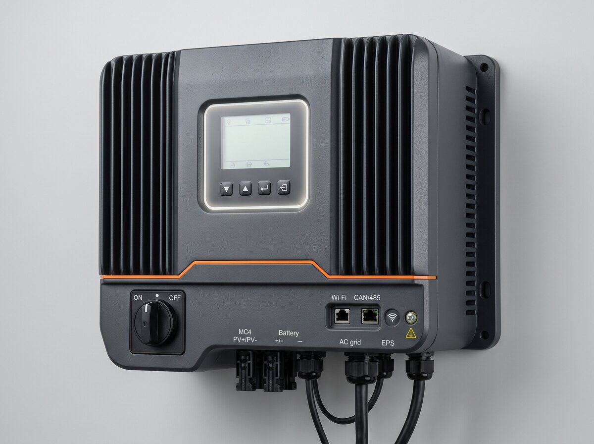 Compact Single-Phase Hybrid Inverter, 8 kW