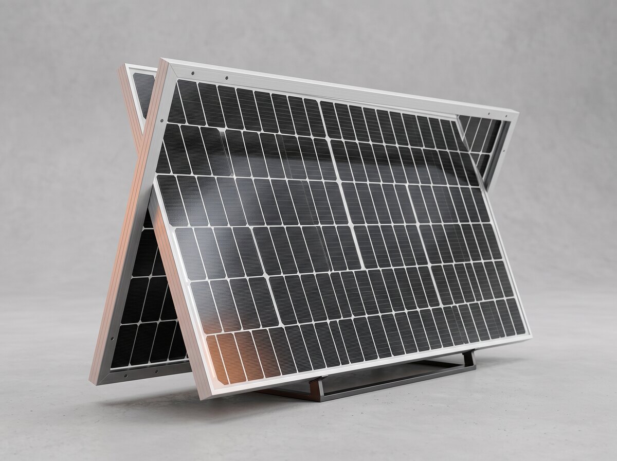 Bifacial Monocrystalline Solar Panel, 550 W